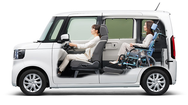 HONDA・N-BOX福祉車両（車いす乗員用）