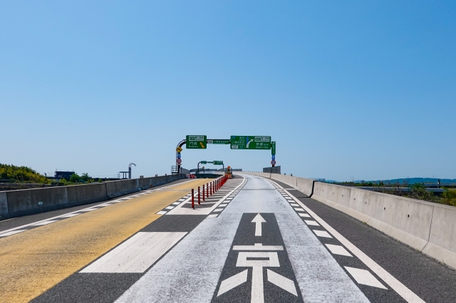 第二京阪道路の八幡京田辺JCT