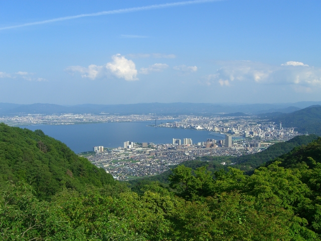 比叡山からの眺望