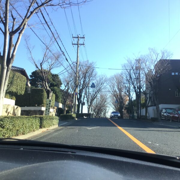 信号のない横断歩道