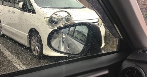 走行位置サイドミラー