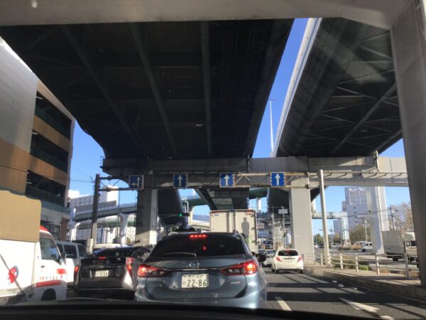 中央区国道43号線