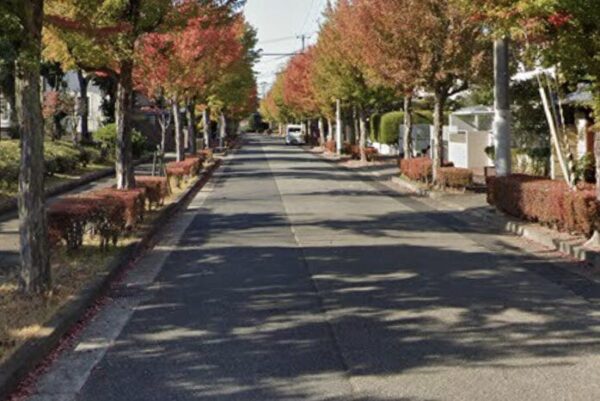 芦屋市住宅街