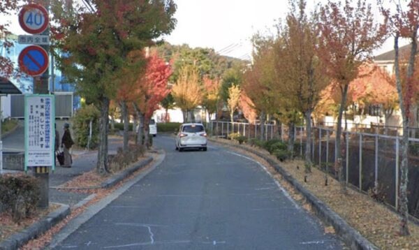 筑紫が丘住宅街